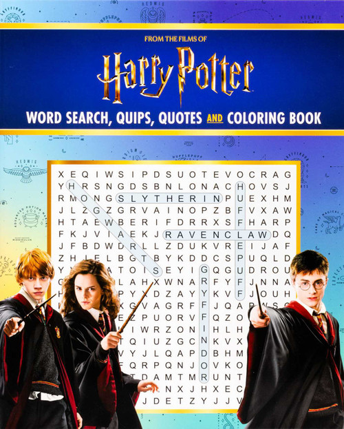 Harry Potter Word Search, Quips, Quotes, and Coloring Book by Editors of Thunder Bay Press, 9781667208664