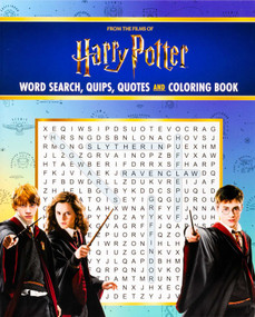 Harry Potter Word Search, Quips, Quotes, and Coloring Book - Coloring Book for Teens and Adults, Officially Licensed by Editors of Thunder Bay Press, 9781667208664