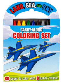 Land, Sea, and Sky: Carry-Along Coloring Set by Grace Baranowski, Dana Regan, 9781667209500