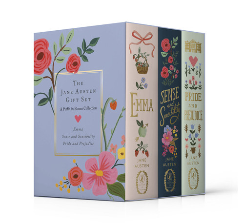 The Jane Austen Gift Set: A Puffin in Bloom 3-Book Collection (Pride and Prejudice, Emma, and Sense and Sensibility) by Jane Austen, 9780593623688