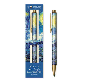 Vincent van Gogh: The Starry Night Boxed Decorative Ballpoint Pen by Flame Tree Studio, 9781835622339