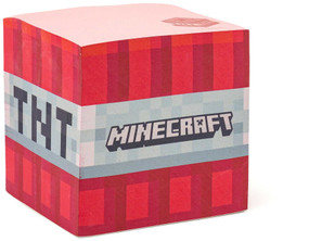 Minecraft: TNT Block Sticky Note Cube by Insight Editions, 9798886639131
