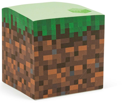Minecraft: Grass Block Sticky Note Cube by Insight Editions, 9798886639148