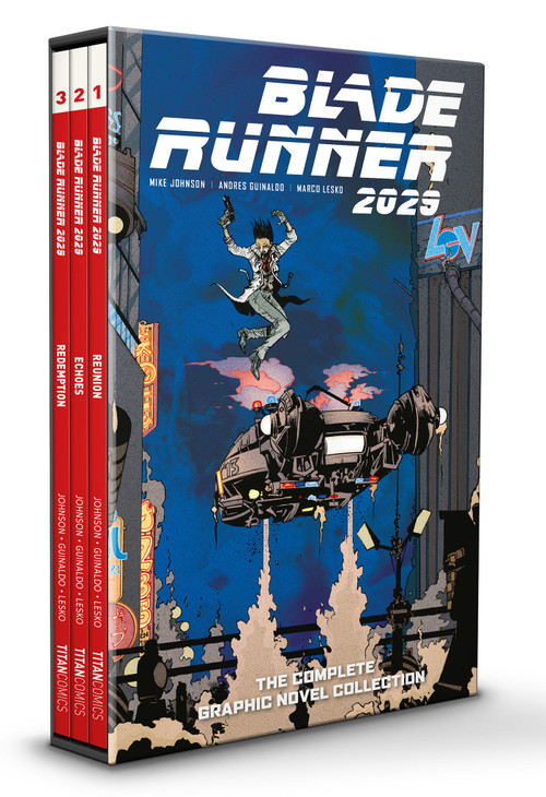 Blade Runner 2029 1-3 Slipcase Set (Graphic Novel) by Mike Johnson, Andres Guinaldo, 9781787738430