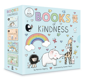Books of Kindness (ABCs of Kindness; 123s of Thankfulness; Happiness Is a Rainbow; Friendship is Forever) by Patricia Hegarty, Summer Macon, 9780593434758