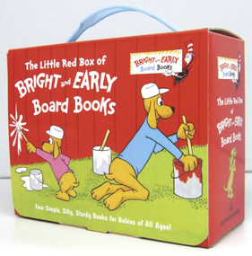 The Little Red Box of Bright and Early Board Books (Go, Dog. Go!; Big Dog . . . Little Dog; The Alphabet Book; I'll Teach My Dog a Lot of Words) by P.D. Eastman, Michael Frith, 9780385392075
