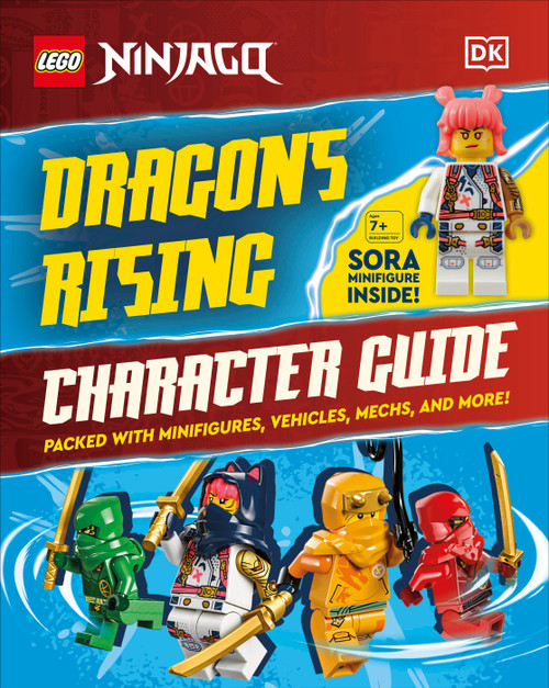LEGO Ninjago Dragons Rising Character Guide (With LEGO Sora Minifigure) by Shari Last, 9780593841785