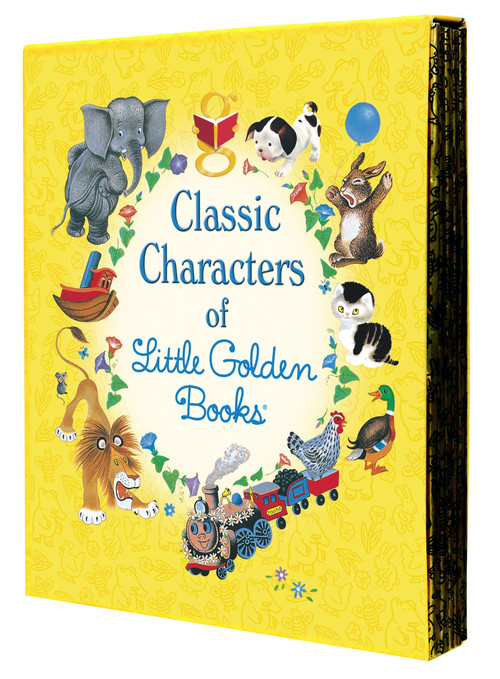 Classic Characters of Little Golden Books (The Poky Little Puppy; Tootle; The Saggy Baggy Elephant; Tawny Scrawny Lion; Scuffy the Tugboat) by Various, 9780375859342