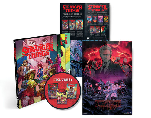 Stranger Things Graphic Novel Boxed Set (Zombie Boys, The Bully, Erica the Great) by Greg Pak, Danny Lore, Valeria Favoccia, Dan Jackson, Nate Piekos, 9781506727721