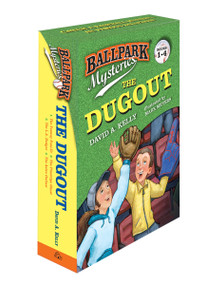 Ballpark Mysteries: The Dugout boxed set (books 1-4) (The Fenway Foul-Up, The Pinstripe Ghost, The L.A. Dodger, The Astro Outlaw) by David A. Kelly, 9780399557545