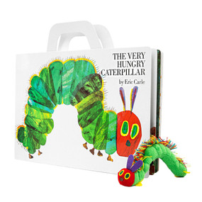 The Very Hungry Caterpillar Giant Board Book and Plush package by Eric Carle, Eric Carle, 9780399237720