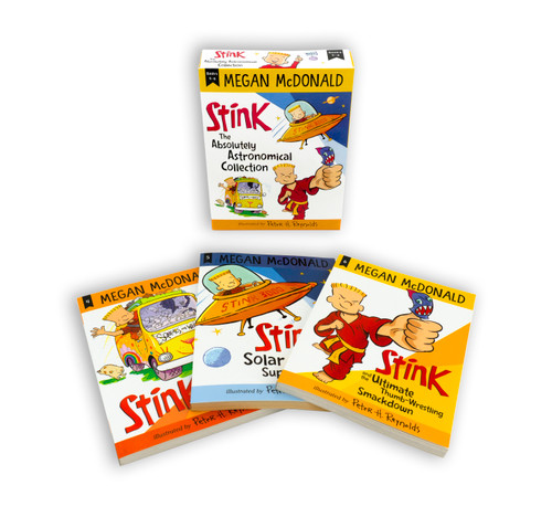Stink: The Absolutely Astronomical Collection (Books 4-6 (Box Set)) by Megan McDonald, Peter H. Reynolds, 9781536229028
