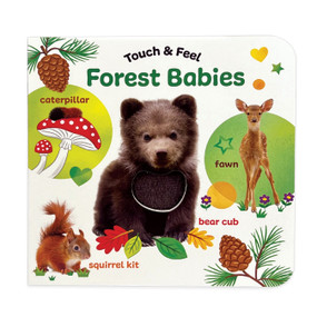 Touch & Feel Forest Babies by Emily Emerson, Cherri Cardinale, Cottage Door Press, 9798890192509