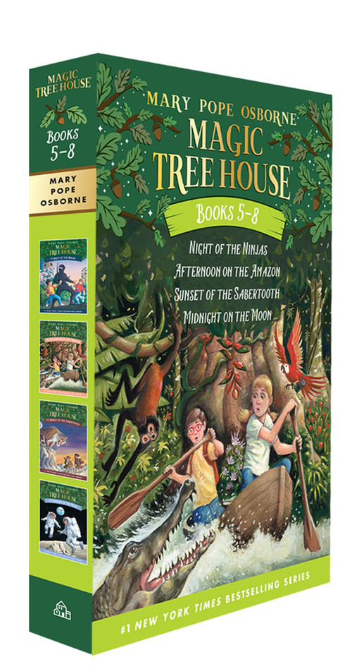 Magic Tree House Books 5-8 Boxed Set by Mary Pope Osborne, 9780375822667