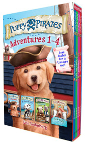Puppy Pirates Adventures 1-4 Boxed Set by Erin Soderberg, 9781101934876