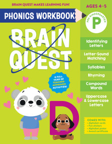 Brain Quest Phonics Workbook: Pre-Kindergarten by Workman Publishing, 9781523527830