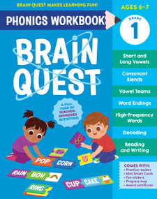 Brain Quest Phonics Workbook: Grade 1 by Workman Publishing, 9781523527908