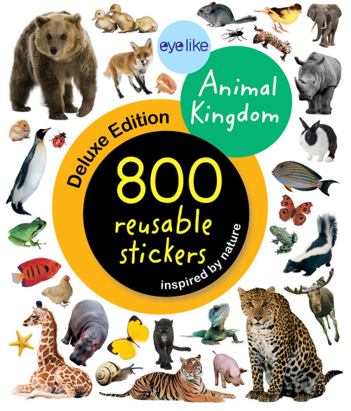 Eyelike Stickers Deluxe: Animal Kingdom by Workman Publishing, 9781523532407
