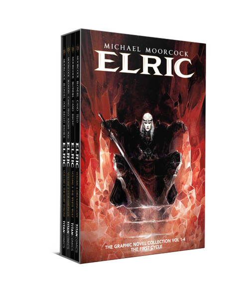 Michael Moorcock's Elric 1-4 Slipcase Set (Graphic Novel) by Julien Blondel, 9781787738546