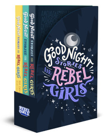 Good Night Stories for Rebel Girls 3-Book Gift Set by Francesca Cavallo, Elena Favilli, Rebel Girls, 9781953424129