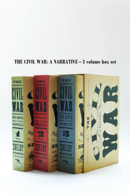 The Civil War: A Narrative - 3 Volume Box Set by Shelby Foote, 9780394749136
