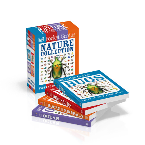 Pocket Genius Nature Collection 4-Book Box Set by DK, 9780744082791