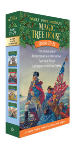 Magic Tree House Books 21-24 Boxed Set (American History Quartet) by Mary Pope Osborne, Sal Murdocca, 9780385389570