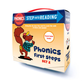 Step into Reading Set 2 Phonics First Steps Box Set (Includes 8 easy-to-decode books and Parent Guide) by Random House, Ron Lieser, 9780375825804