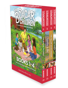 The Boxcar Children Mysteries Boxed Set 1-4 (The Boxcar Children; Surprise Island; The Yellow House; Mystery Ranch) by Gertrude Chandler Warner, 9780807508541