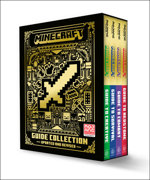 Minecraft: Guide Collection 4-Book Boxed Set (Updated) (Survival (Updated), Creative (Updated), Redstone (Updated), Combat) by Mojang AB, The Official Minecraft Team, 9780593725528