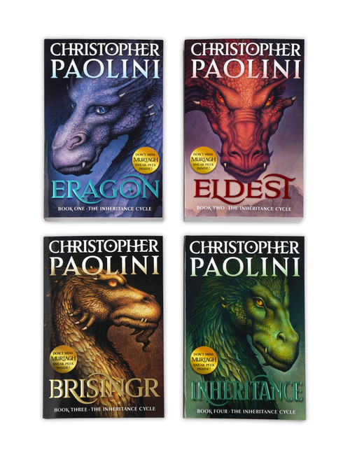 The Inheritance Cycle 4-Book Trade Paperback Boxed Set (Eragon; Eldest; Brisingr; Inheritance) by Christopher Paolini, 9780449813225