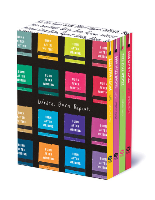 Burn After Writing Boxed Set by Sharon Jones, 9780593421529