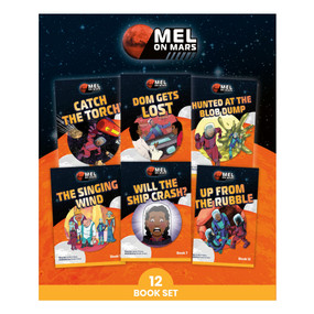 Phonic Books Mel on Mars (Decodable Books for Older Readers (CVC, Consonant Blends and Consonant Teams)) by Phonic Books, 9780593842447