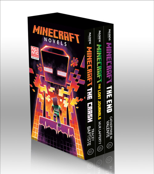 Minecraft Novels 3-Book Boxed (Minecraft: The Crash, The Lost Journals, The End) by Tracey Baptiste, Mur Lafferty, Catherynne M. Valente, 9780593499771