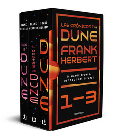 Estuche Las crónicas de Dune: Dune, El mesías de Dune e Hijos de dune / Frank Herbert's Dune Saga 3-Book Boxed Set: Dune,Dune Messiah, a.. (Spanish Edition) by Frank Herbert, 9788466359481