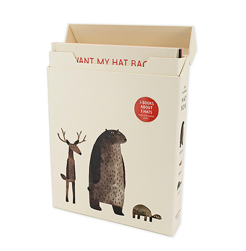 Jon Klassen's Hat Box ((Keepsake Box Set Containing Three Clever Picture Books Plus a Frameable Print)) by Jon Klassen, Jon Klassen, 9780763666972