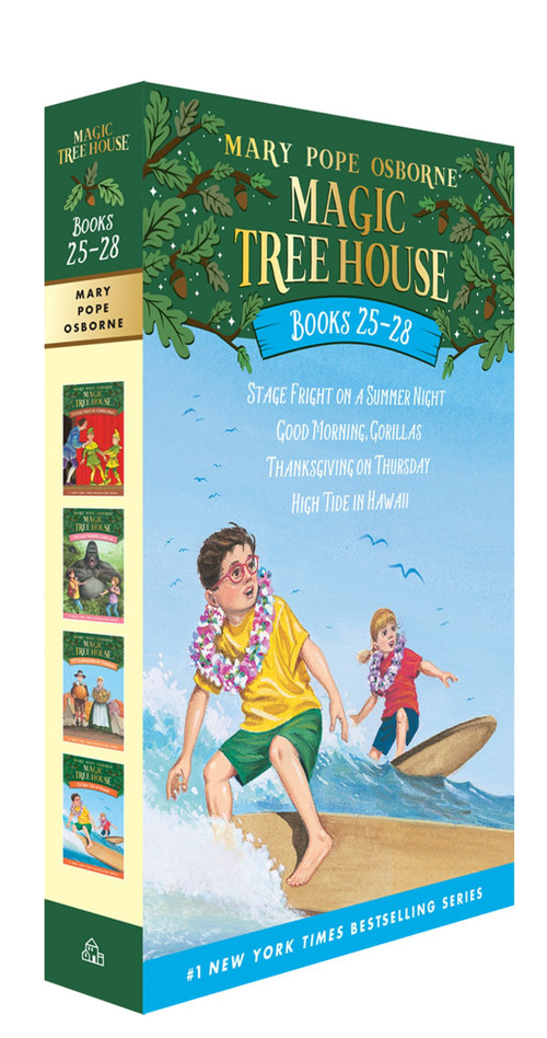 Magic Tree House Books 25-28 Boxed Set by Mary Pope Osborne, 9780399549564