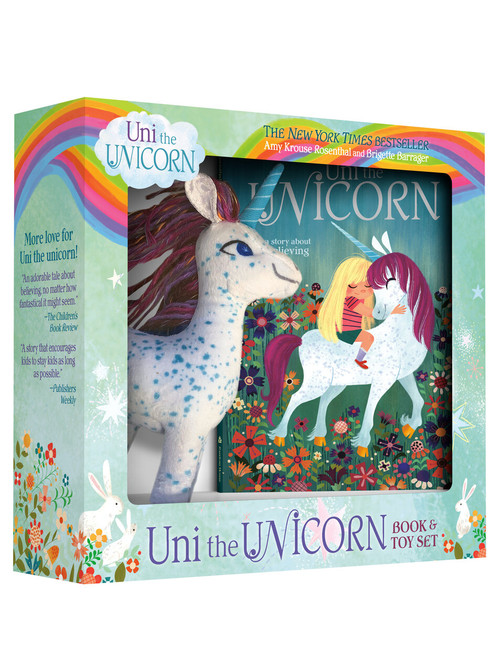 Uni the Unicorn Book and Toy Set by Amy Krouse Rosenthal, Brigette Barrager, 9780593306222