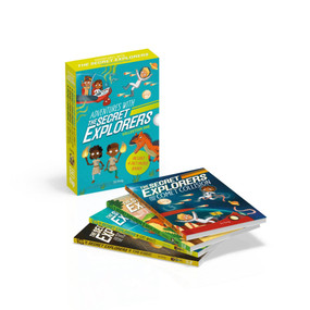 Adventures with The Secret Explorers: Collection One (4-Book Box Set of Educational Fiction Chapter Books Books) by SJ King, 9780744070828