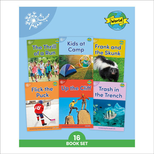 Phonic Books Dandelion World Stages 8-15 (Words with Four Sounds CVCC) by Phonic Books, 9780744095920