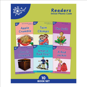 Phonic Books Dandelion Readers Set 2 Units 11-20 Twin Chimps by Phonic Books, 9780744095302