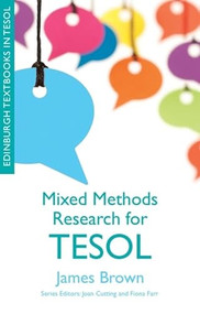 Mixed Methods Research for TESOL - 9780748646388 by James Brown, 9780748646388