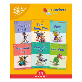 Phonic Books Dandelion Launchers Stages 1-7 Sam, Tam, Tim (Alphabet Code) (Decodable Books for Beginner Readers Sounds of the Alphabet) by Phonic Books, 9781783692835