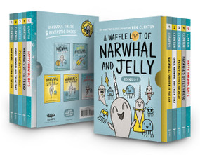 A Waffle Lot of Narwhal and Jelly (Hardcover Books 1-5) by Ben Clanton, 9780735271364