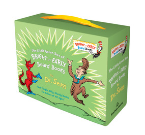 Little Green Boxed Set of Bright and Early Board Books (Fox in Socks; Mr. Brown Can Moo! Can You?; There's a Wocket in My Pocket!; Dr. Seuss's ABC) by Dr. Seuss, 9780525648147