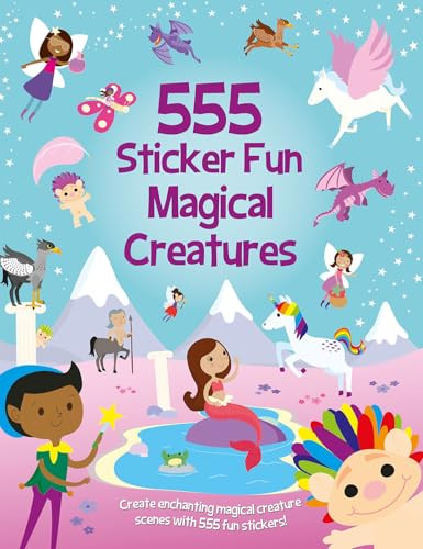 555 Sticker Fun Magical Creatures: Activity Book by Oakley Graham, Lauren Ellis, 9781835553114