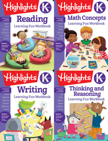Highlights Kindergarten Learning Workbook Pack by Highlights Learning, 9781644721100
