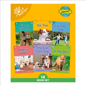 Phonic Books Dandelion World Stages 1-7 (Alphabet Code) (Decodable Books for Beginner Readers Sounds of the Alphabet) by Phonic Books, 9780744095609