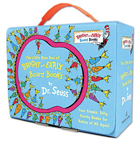 The Little Blue Boxed Set of 4 Bright and Early Board Books by Dr. Seuss, 9780307975867