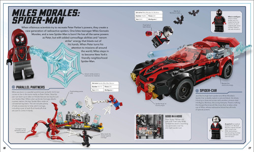 LEGO Marvel Visual Dictionary (With Exclusive Iron Man Minifigure) by Simon Hugo, Amy Richau, 9780744084610